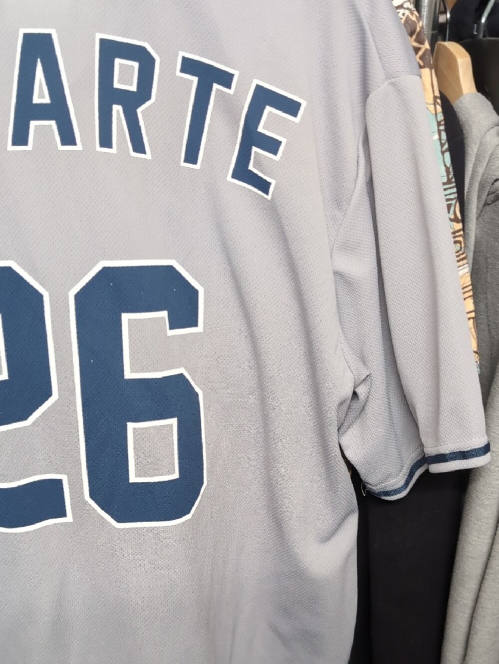 SAN DIEGO Padres MLB SGA Road Gray Baseball Jersey XL X Large 26 - Picture 13 of 16